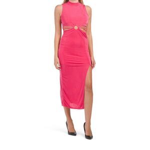 Saints 21 Slinky High Neck O Ring Dress